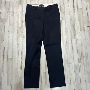 Talbots Women's Size 8 Black Newport Straight Leg Workwear‎ Dress Pants